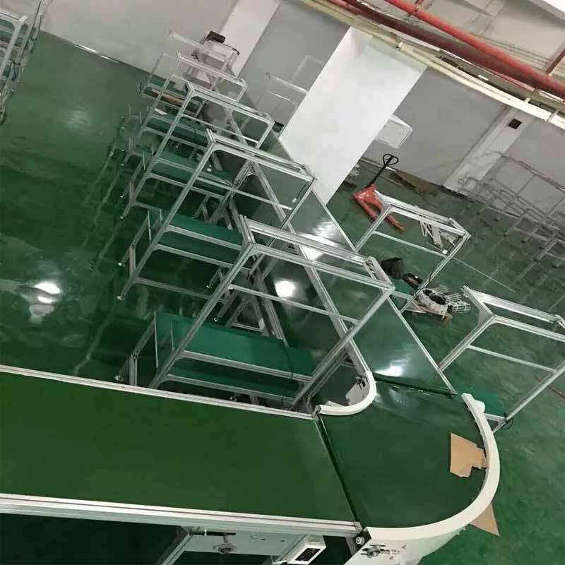 分揀輸送帶會用到哪些輸送帶呢——浙江米歐輸送帶